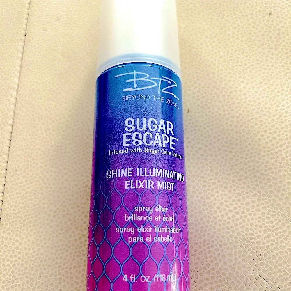 BTZ Sugar Escape Hair Shine Illuminating Elixir Mist 4oz   NWT Radiant Finish